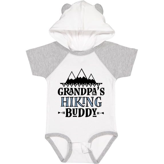 Inktastic Grandpa Hiking Buddy Hiker Boys Baby Bodysuit
