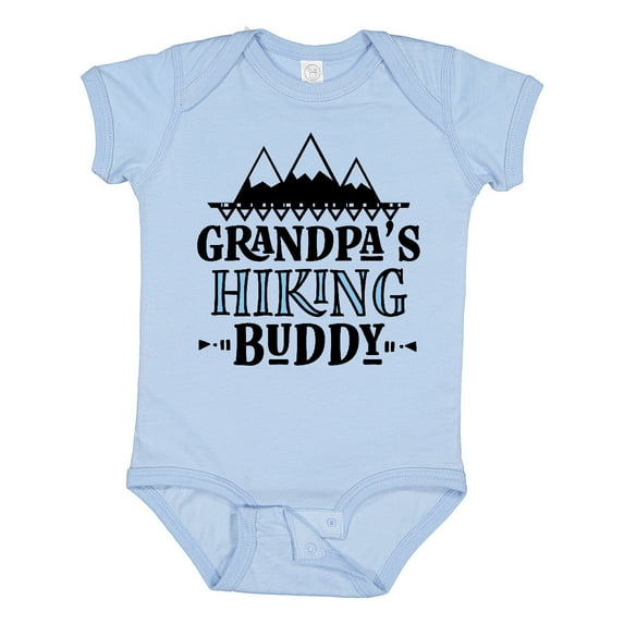 Inktastic Grandpa Hiking Buddy Hiker Boys Baby Bodysuit