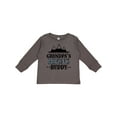 thumbnail image 1 of Inktastic Grandpa Hiking Buddy Hiker Boys Long Sleeve Toddler T-Shirt, 1 of 5