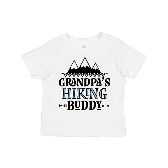 Inktastic Grandpa Hiking Buddy Hiker Boys Toddler T-Shirt