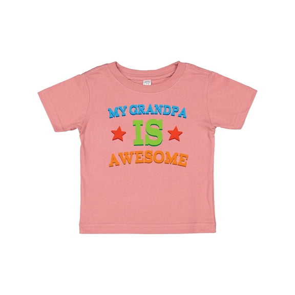 Inktastic Grandpa Is Awesome Boys or Girls Baby T-Shirt