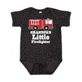 thumbnail image 1 of Inktastic Grandpa Little Firefighter Boys Fire Truck Boys Baby Bodysuit, 1 of 5