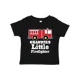 thumbnail image 1 of Inktastic Grandpa Little Firefighter Boys Fire Truck Boys Toddler T-Shirt, 1 of 5