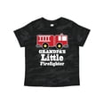 thumbnail image 1 of Inktastic Grandpa Little Firefighter Boys Fire Truck Boys Toddler T-Shirt, 1 of 5