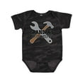 thumbnail image 1 of Inktastic Grandpa Little Helper Boys Baby Bodysuit, 1 of 5