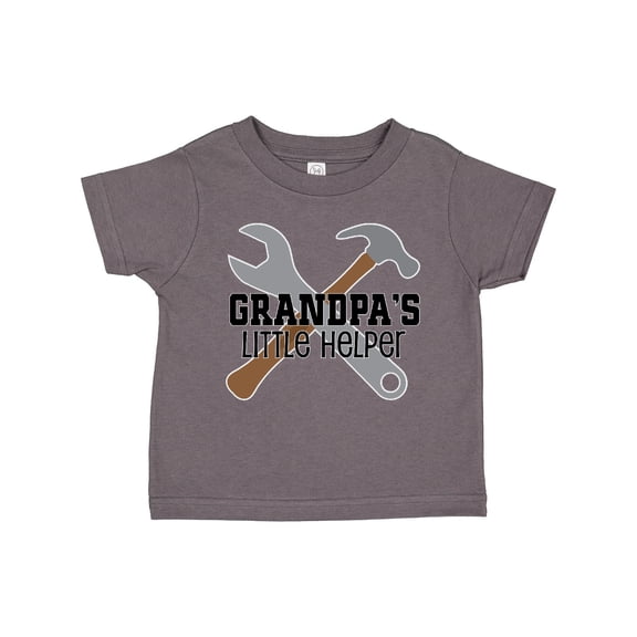 Inktastic Grandpa Little Helper Boys Toddler T-Shirt