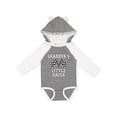 thumbnail image 1 of Inktastic Grandpa Little Racer Car Racing Boys Long Sleeve Baby Bodysuit, 1 of 5