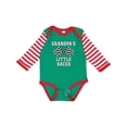 thumbnail image 1 of Inktastic Grandpa Little Racer Car Racing Boys Long Sleeve Baby Bodysuit, 1 of 5