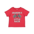 thumbnail image 1 of Inktastic Grandpa Little Racer Car Racing Boys Toddler T-Shirt, 1 of 5