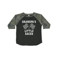 thumbnail image 1 of Inktastic Grandpa Little Racer Car Racing Boys Toddler T-Shirt, 1 of 5