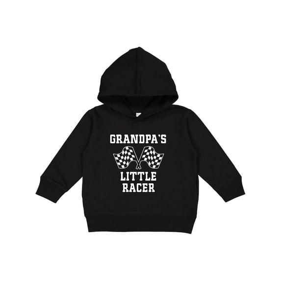 Inktastic Grandpa Little Racer Car Racing Toddler Hoodie