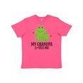 thumbnail image 1 of Inktastic Grandpa Loves Me Frog Youth T-Shirt, 1 of 5