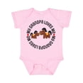 thumbnail image 1 of Inktastic Grandpa Loves Me Grandchild Horse Boys or Girls Baby Bodysuit, 1 of 5