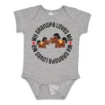 thumbnail image 1 of Inktastic Grandpa Loves Me Grandchild Horse Boys or Girls Baby Bodysuit, 1 of 5