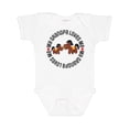 thumbnail image 1 of Inktastic Grandpa Loves Me Grandchild Horse Boys or Girls Baby Bodysuit, 1 of 5