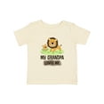 thumbnail image 1 of Inktastic Grandpa Loves Me Grandson Boys or Girls Baby T-Shirt, 1 of 5