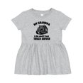 thumbnail image 1 of Inktastic Grandpa is Worlds Best Truck Driver Girls Baby Dress, 1 of 5