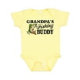 thumbnail image 1 of Inktastic Grandpa's Fishing Buddy Boys Baby Bodysuit, 1 of 5