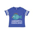 thumbnail image 1 of Inktastic Grandpa's Fishing Buddy Little Fisher Boys or Girls Toddler T-Shirt, 1 of 5
