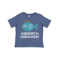 thumbnail image 1 of Inktastic Grandpa's Fishing Buddy Little Fisher Boys or Girls Toddler T-Shirt, 1 of 5