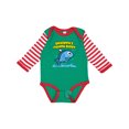 thumbnail image 1 of Inktastic Grandpa's Fishing Buddy (blue) Boys or Girls Long Sleeve Baby Bodysuit, 1 of 5