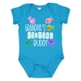 thumbnail image 1 of Inktastic Grandpa's Fishing Buddy with Colorful Fish Boys or Girls Baby Bodysuit, 1 of 5