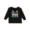 thumbnail image 1 of Inktastic Grandpa's Fishing Buddy with Colorful Fish Boys or Girls Long Sleeve Toddler T-Shirt, 1 of 5