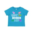 thumbnail image 1 of Inktastic Grandpa's Fishing Buddy with Colorful Fish Boys or Girls Toddler T-Shirt, 1 of 5