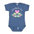 thumbnail image 1 of Inktastic Grandpa's Girl Heart Flowers Girls Baby Bodysuit, 1 of 5
