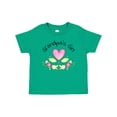 thumbnail image 1 of Inktastic Grandpa's Girl Heart Flowers Girls Baby T-Shirt, 1 of 5