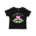 thumbnail image 1 of Inktastic Grandpa's Girl- Heart Flowers Girls Toddler T-Shirt, 1 of 5