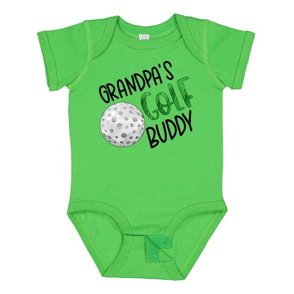 Inktastic Grandpa's Golf Buddy with Golf Ball Boys or Girls Baby Bodysuit