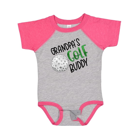 Inktastic Grandpa's Golf Buddy with Golf Ball Boys or Girls Baby Bodysuit