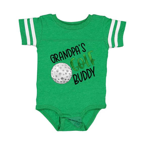 Inktastic Grandpa's Golf Buddy with Golf Ball Boys or Girls Baby Bodysuit