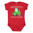 thumbnail image 1 of Inktastic Grandpa's Little Farmer- Green Tractor Boys or Girls Baby Bodysuit, 1 of 5