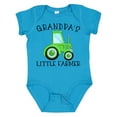 thumbnail image 1 of Inktastic Grandpa's Little Farmer Green Tractor Boys or Girls Baby Bodysuit, 1 of 5
