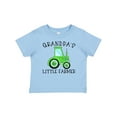 thumbnail image 1 of Inktastic Grandpa's Little Farmer Green Tractor Boys or Girls Baby T-Shirt, 1 of 5