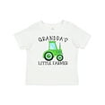 thumbnail image 1 of Inktastic Grandpa's Little Farmer Green Tractor Boys or Girls Baby T-Shirt, 1 of 5