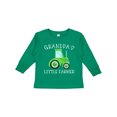 thumbnail image 1 of Inktastic Grandpa's Little Farmer Green Tractor Boys or Girls Long Sleeve Toddler T-Shirt, 1 of 5