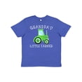 thumbnail image 1 of Inktastic Grandpa's Little Farmer- Green Tractor Youth T-Shirt, 1 of 5