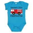 thumbnail image 1 of Inktastic Grandpa's Little Firefighter Boys Baby Bodysuit, 1 of 5