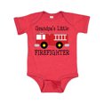 thumbnail image 1 of Inktastic Grandpa's Little Firefighter Boys Baby Bodysuit, 1 of 4