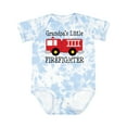 thumbnail image 1 of Inktastic Grandpa's Little Firefighter Boys Baby Bodysuit, 1 of 5