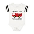 thumbnail image 1 of Inktastic Grandpa's Little Firefighter Gift Baby Boy Bodysuit, 1 of 4