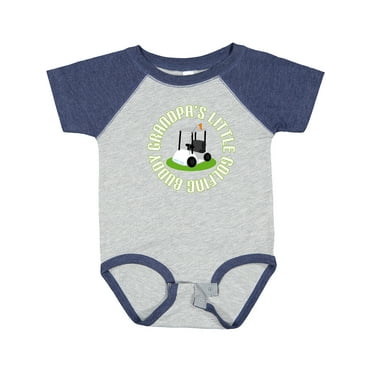 Inktastic Grandpa's Little Golf Buddy Boys Baby Bodysuit