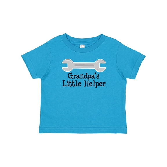 Inktastic Grandpa's Little Helper Boys or Girls Baby T-Shirt