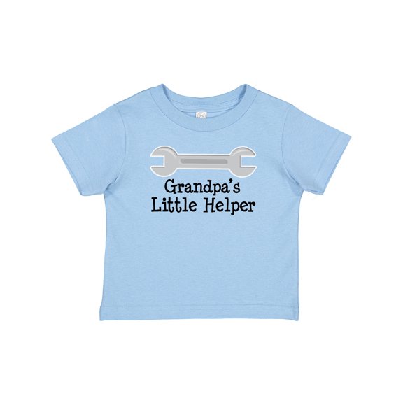 Inktastic Grandpa's Little Helper Boys or Girls Baby T-Shirt