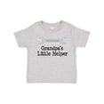 thumbnail image 1 of Inktastic Grandpa's Little Helper Boys or Girls Toddler T-Shirt, 1 of 5