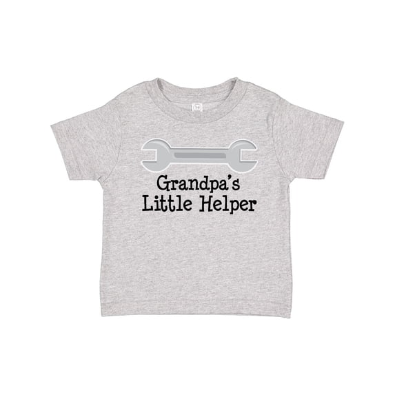 Inktastic Grandpa's Little Helper Boys or Girls Toddler T-Shirt