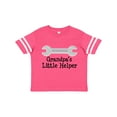 thumbnail image 1 of Inktastic Grandpa's Little Helper Boys or Girls Toddler T-Shirt, 1 of 5